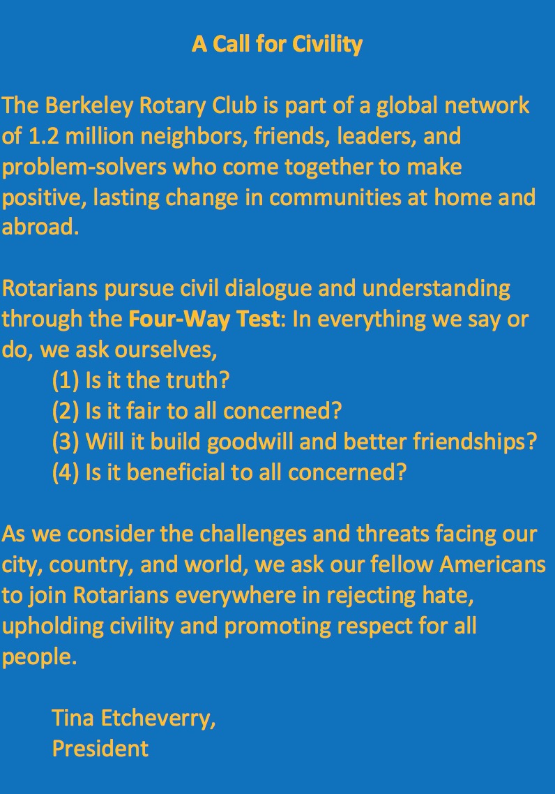 A Call for Civility